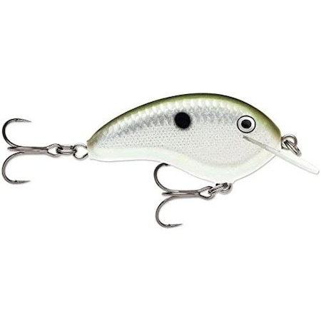Rapala Og Tiny 4 FloatingDiving 2 14 516 Oz Running Depth 4', Vmc 5 Hybrid Trebles, Green Gizzard Sha OGT04GGSD